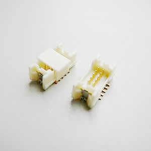 12504WS-X-X-X 1.25 mm Dual Row Straight Angle Headers