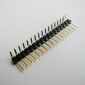 20012WMR1-X-X-X 2.0 mm Single Row Male Straight Header