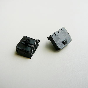 30002WR-X-X-X 3.0 mm Single Row Right Angle Header